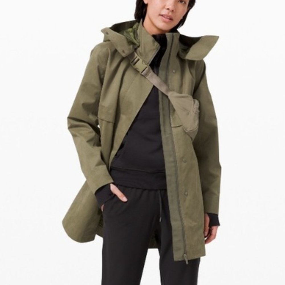 Lululemon Rain Shaker Trench - Size 10